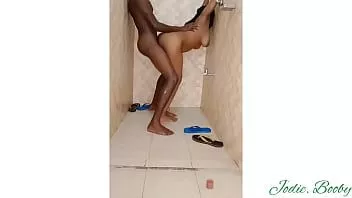 Reproducir Asombroso titis ébano maldito anal con bbc en la ducha