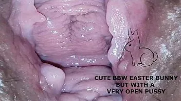 Odtwórz Słodki króliczek bbw, ale z bardzo otwartą cipką