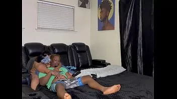 Play Kendale slid to his stepmom house for a dread retwist she couldn't resist the new look on him and wanted to have sex