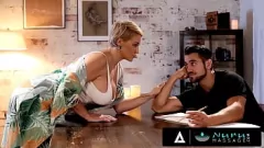 Play Sensual Ryan Keely Delivers A Steamy Nuru Massage To Her Stepson, Ending In A Wild Blowjob And Pussy Licking Session